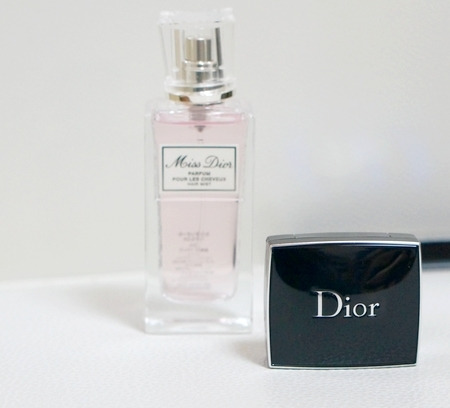 Diorのアイシャドーケース付きミニサンプル